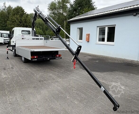 Pritschenwagen Fuso 3S15 Alu Pritsche 2.80m Ladekran Funk! sofort verfügbar!