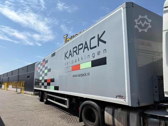 Box body Tracon Trailers TO 2 + 2 X BPW AXLE + 2.72 height + STEERING AXLE