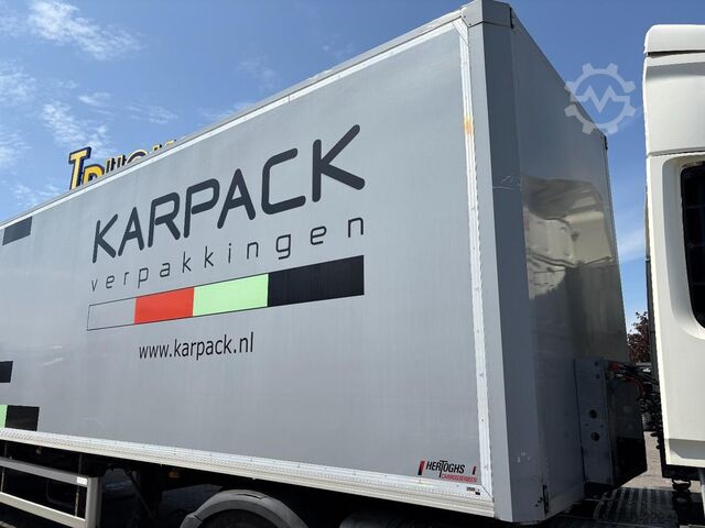 Box body Tracon Trailers TO 2 + 2 X BPW AXLE + 2.72 height + STEERING AXLE