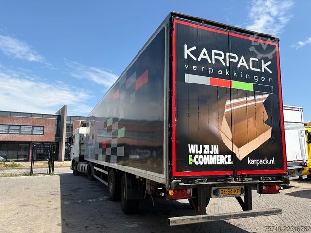 Box body Tracon Trailers TO 2 + 2 X BPW AXLE + 2.72 height + STEERING AXLE