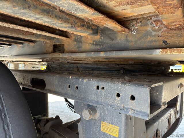 Box body Tracon Trailers TO 2 + 2 X BPW AXLE + 2.72 height + STEERING AXLE