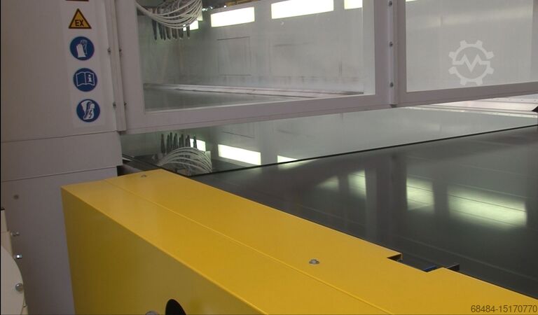 Horizontal powder coating systems Wagner Horizontal Painting line