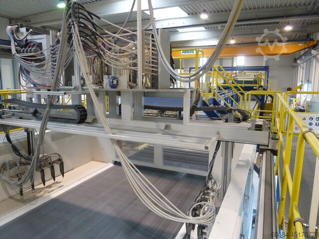 Horizontal powder coating systems Wagner Horizontal Painting line