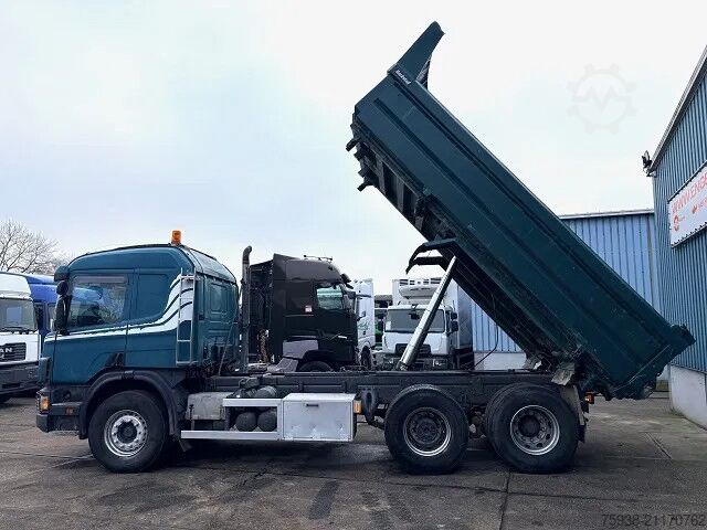 Kipper Scania P124-420 G 6x2 FULL STEEL KIPPER (MANUAL GEARBO...