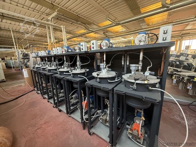 Polyurethanverarbeitungsmaschine AMA GUSBERTI , COMAU X09631, SMART 5NJ60-2.2