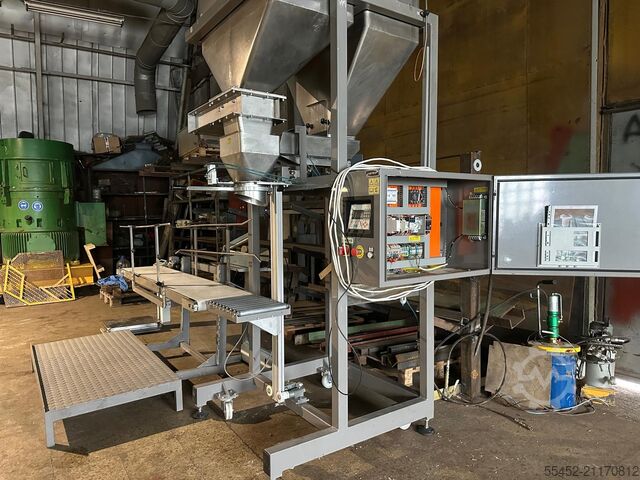 Pellet (Granulat) Abfüllanlage  