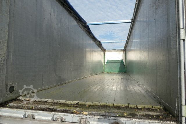 Walking floor semitrailer KRAKER CF-200, 8mm Boden, 92m³, Trichter, Luft-Lift,SAF