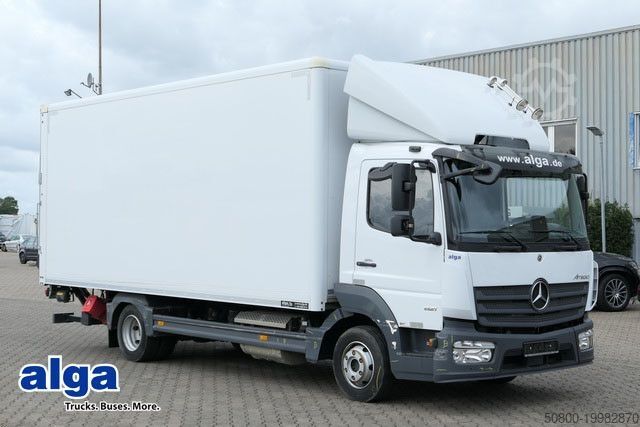 Transporter mit Koffer MERCEDES-BENZ 821 L Atego 4x2, 6.100mm lang, LBW, Klima, Luft