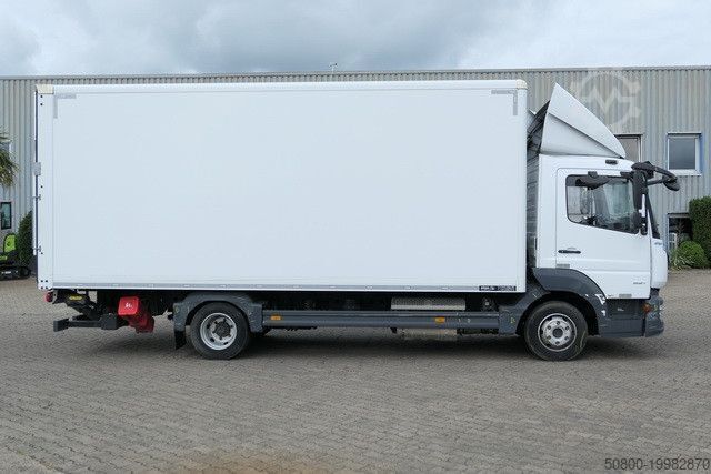 Transporter mit Koffer MERCEDES-BENZ 821 L Atego 4x2, 6.100mm lang, LBW, Klima, Luft