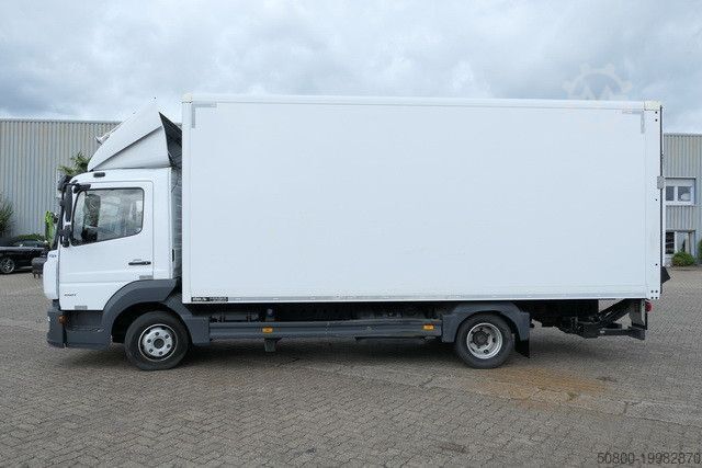 Transporter mit Koffer MERCEDES-BENZ 821 L Atego 4x2, 6.100mm lang, LBW, Klima, Luft