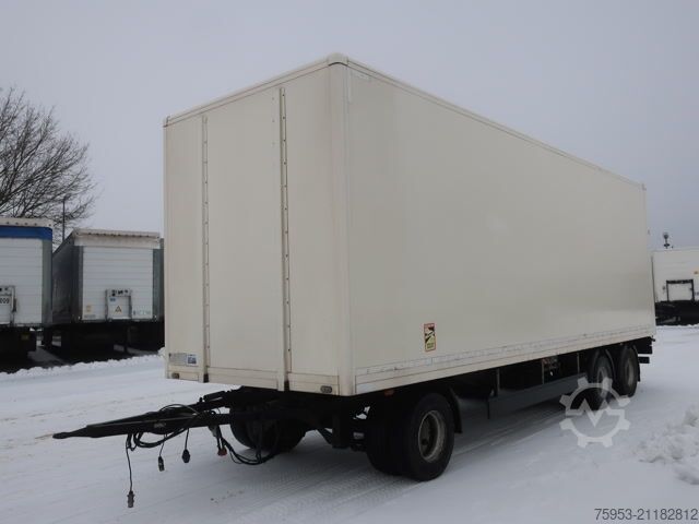 Kofferanhänger Kaiser 3- Achs Koffer Ladebordwand