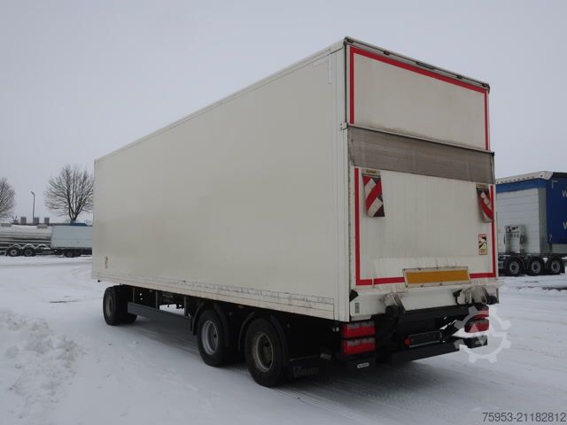 Kofferanhänger Kaiser 3- Achs Koffer Ladebordwand