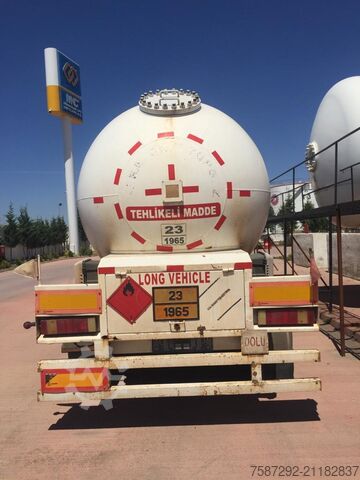 Tankauflieger ISISAN GAS TANK 3x 45m3 LPG Tankauflieger