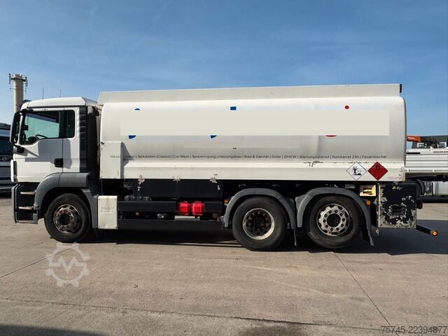 Tanker truck MAN TGS 26.360 * OBEN & UNTEN * 3 KAMMER *ALUFELGEN*