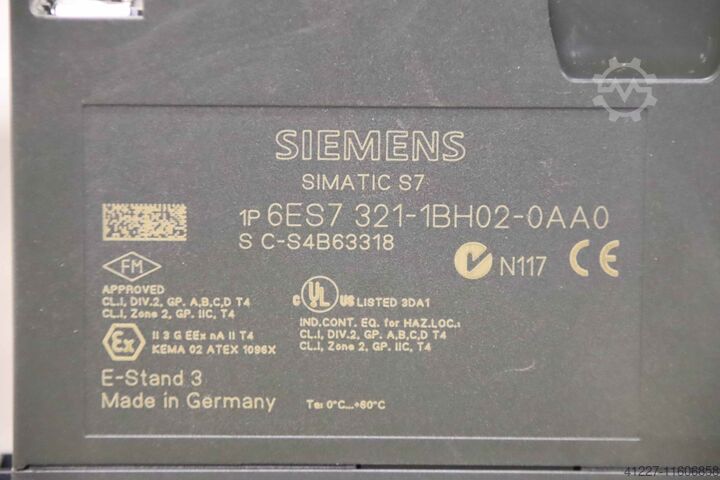 Digital input Siemens 6ES7 321-1BH01-0AA0