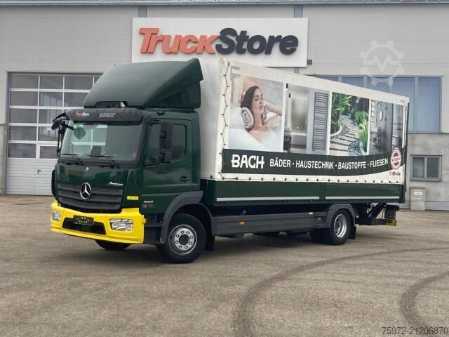 LKW mit Pritsche & Plane  Atego 1523 L