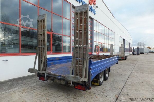 Low loader trailer Humbaur HBT10  Tandemtieflader