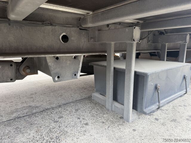 Box trailer Ackermann Z-KA-F10.5/7,6  1 Achs Kofferanhänger mit Ladebordwand 10,5 t GG