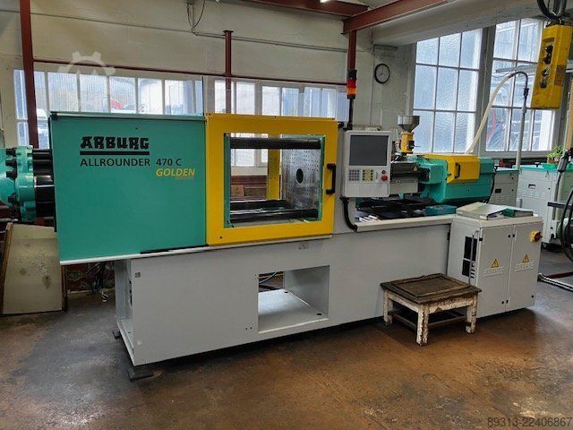 Injection molding machine Arburg 470 C 1500-400