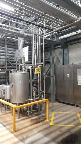 Beverage production machine TUBULAR JUICE UHT STERILIZER 11 TONS KF ENGINEERING