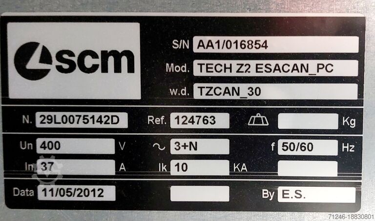 BEARBEITUNGSZENTRUM SCM SCM TECH Z2-27