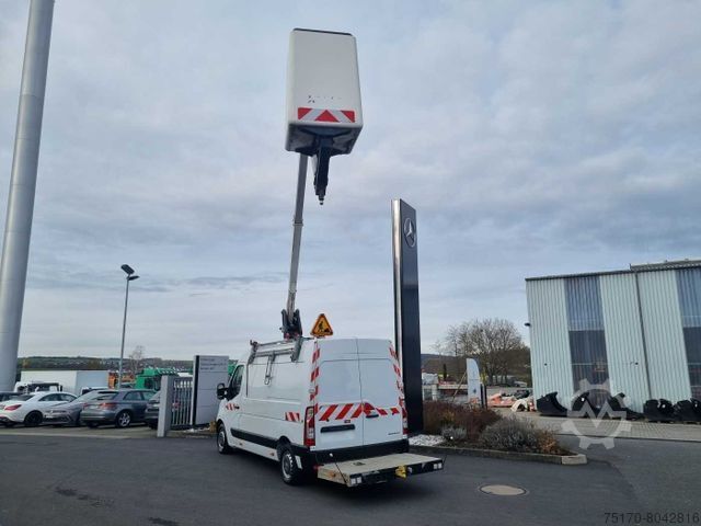 Working platform truck RENAULT Master 2.3 dCi / KLUBB K32, 12,5m