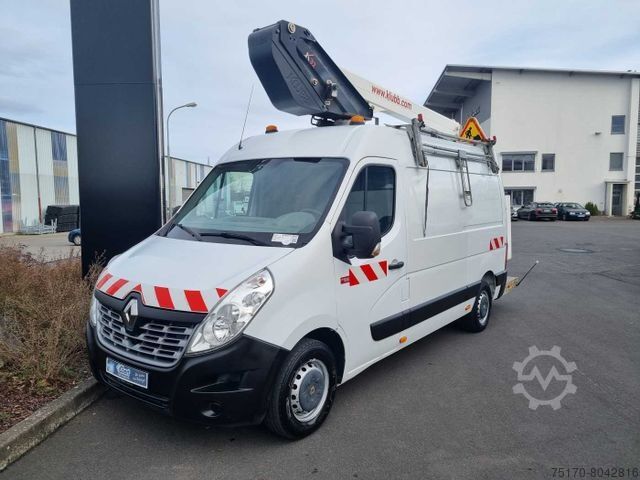 Working platform truck RENAULT Master 2.3 dCi / KLUBB K32, 12,5m