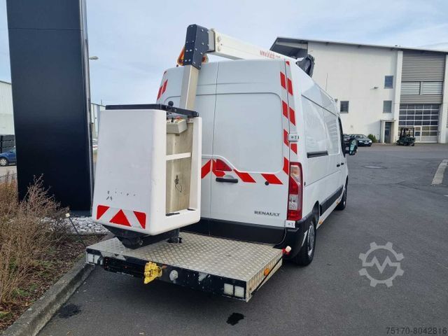 Working platform truck RENAULT Master 2.3 dCi / KLUBB K32, 12,5m