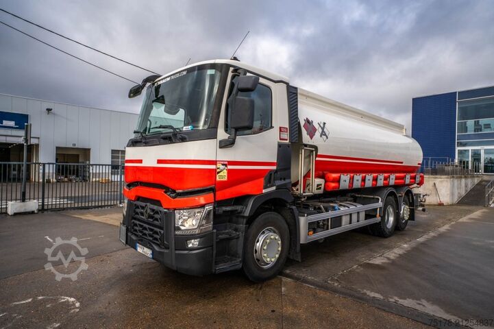 Fuel tanker RENAULT T 380 P + ALU MAGYAR 21.000L+7COMP.