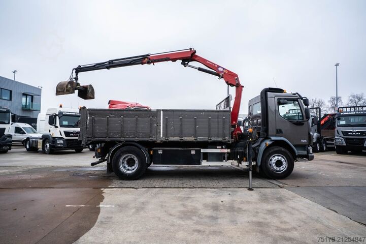 Kipper mit Kran DAF LF55.300 - 175 984 KM
