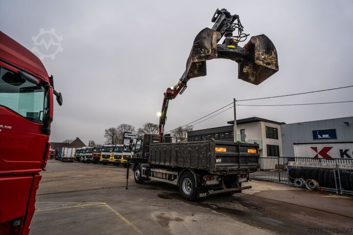 Kipper mit Kran DAF LF55.300 - 175 984 KM