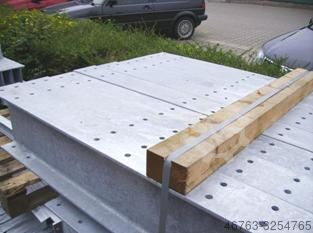 Double-sided, 3.50m H, 1.20m arms, 750kg europaeischer Markenhersteller Kragarmregal, feuerverzinkt