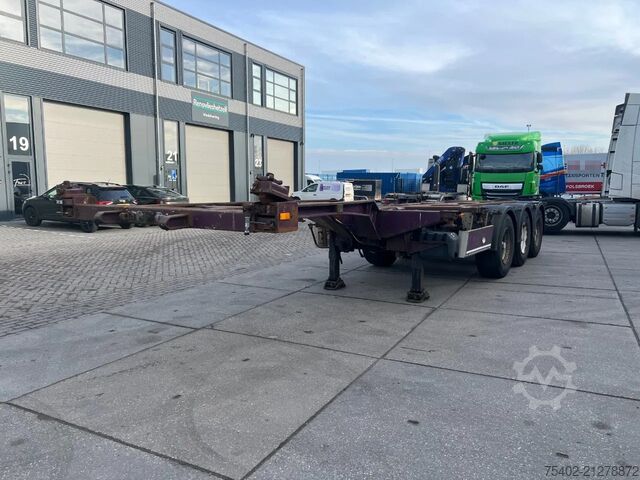 Container transport Pacton / TXC343 / 2X Extendable / 45FT / 2x Lift Axle