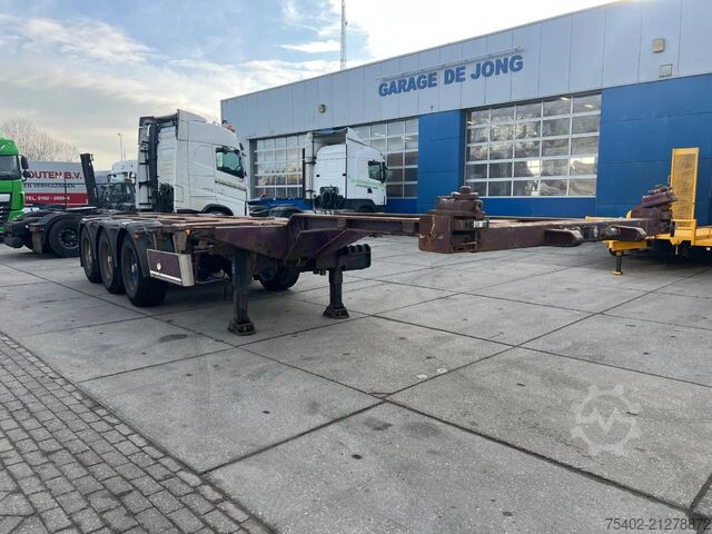 Container transport Pacton / TXC343 / 2X Extendable / 45FT / 2x Lift Axle