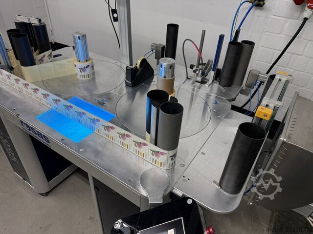 Inspection table-top rewinder ROSAS UK 250 - Mod. Gepard 500