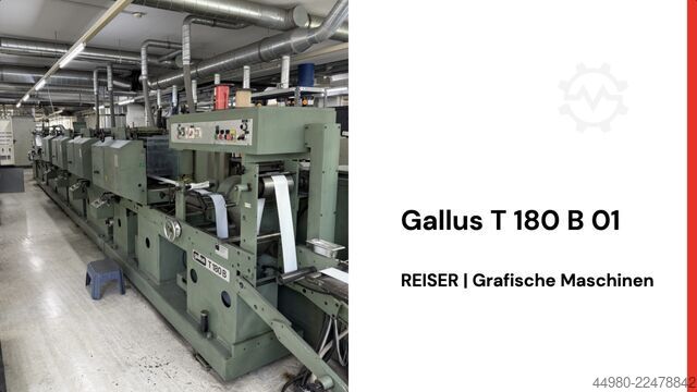 Etikettendruckmaschine Gallus T 180 B 01
