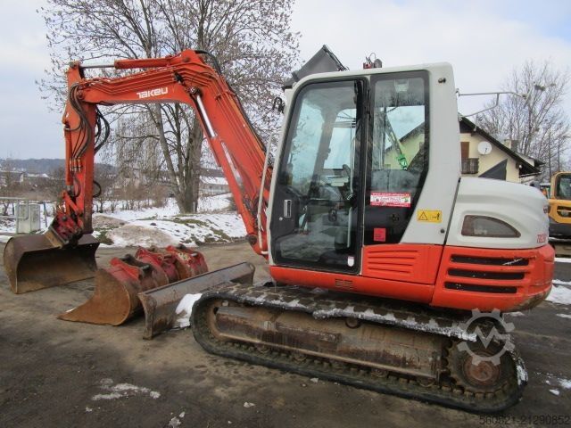 Minibagger Takeuchi TB 290 -Powertilt + Zentralschmierung + 4 Löffel
