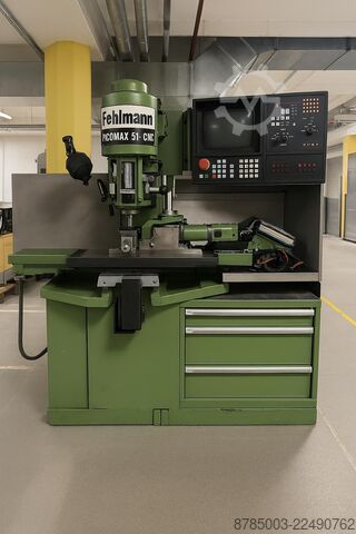 CNC tool milling machine Fehlmann Picomax 51-CNC 3
