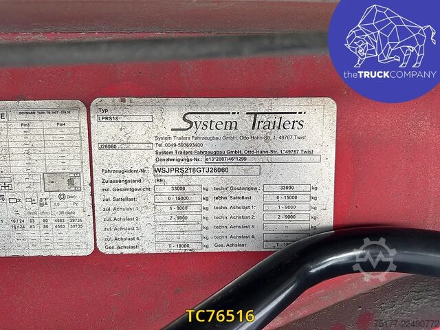 Refrigerated/frozen transport System Trailers 