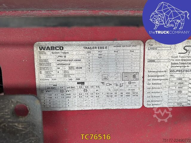 Refrigerated/frozen transport System Trailers 