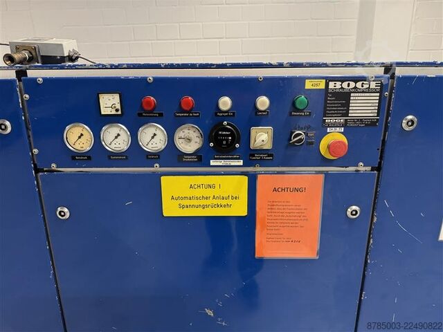 Screw compressor 30 kW / 10 bar BOGE VEX 40D11