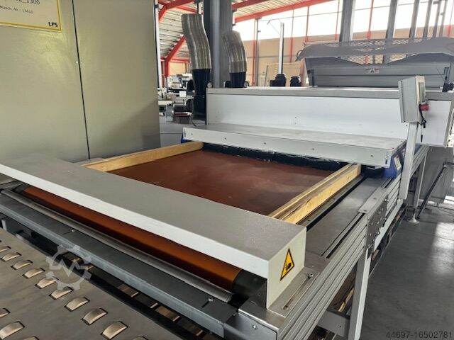 Roll coating machine Buerkle RCL 1300 & UV 1300