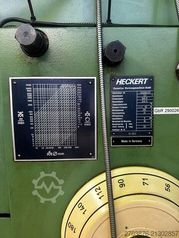 Fräsmaschine Fritz Heckert FU 315/E