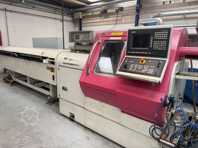 USED CNC-LATHE MANUF. GILDEMEISTER, MODEL MF SPRINT 42 GILDEMEISTER MF SPRINT 42