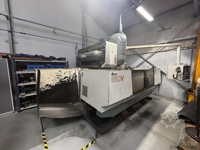 USED VERTICAL MACHINING CENTER MANUF. ENSHU MODEL 650 V ENSHU 650 V
