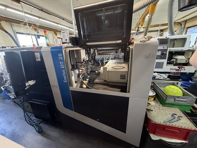 Turning automatic lathe Tornos Swiss DT 26