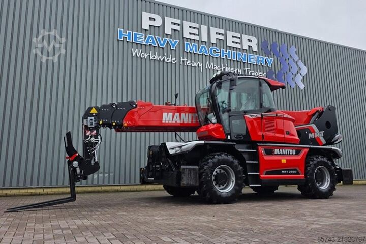 Telehandler Manitou MRT2660 360 160Y ST5 S1 Valid inspection, *Guarant