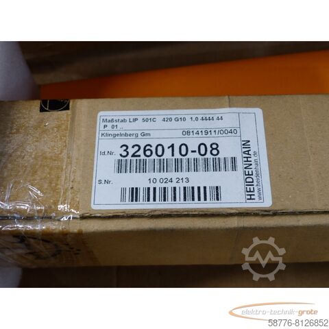 Heidenhain component Heidenhain LIP 501C / ML420 - . 326010-08 SN:10024213 !