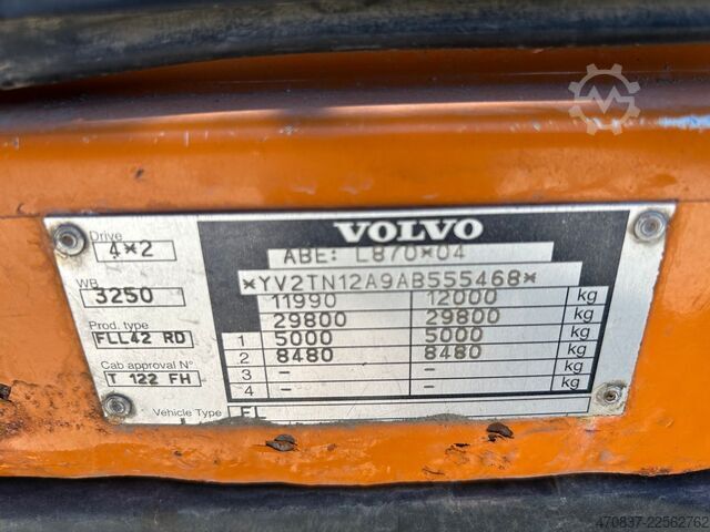 Dreiseitenkipper LKW VOLVO FL 250 / Meiller / Euro 5 / Klima