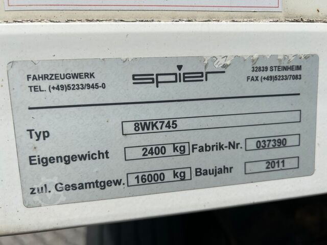 Anhänger-Wechselfahrgestell KRONE AZ / inkl Koffer